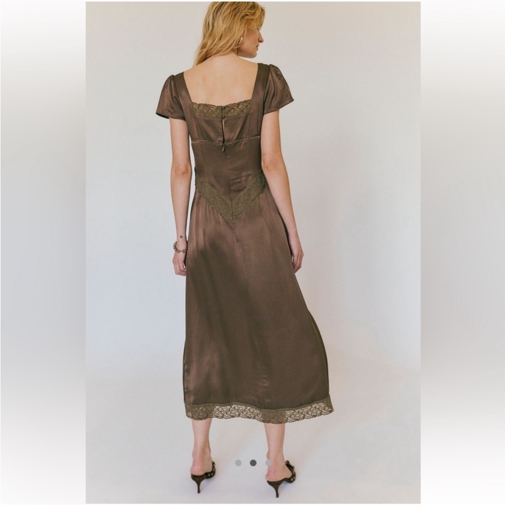NWT! Free People Pink Skies Midi Dress - Picture 4 of 16